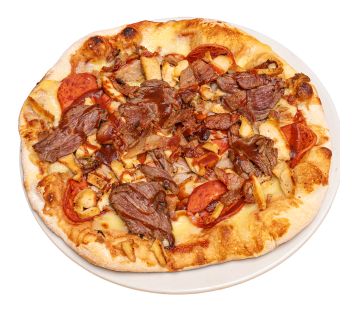 Beef Donair Pizza